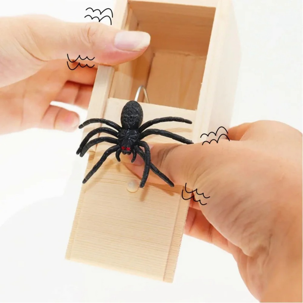 Insect Hotel Wood - 2026 Tricky Toy Simulation Spider Wooden