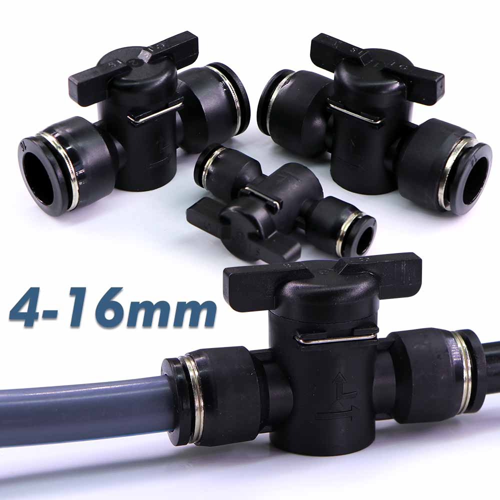 Smart Garden Hose Valve - 4-16mm Hand Valve Hose Adapter Slip