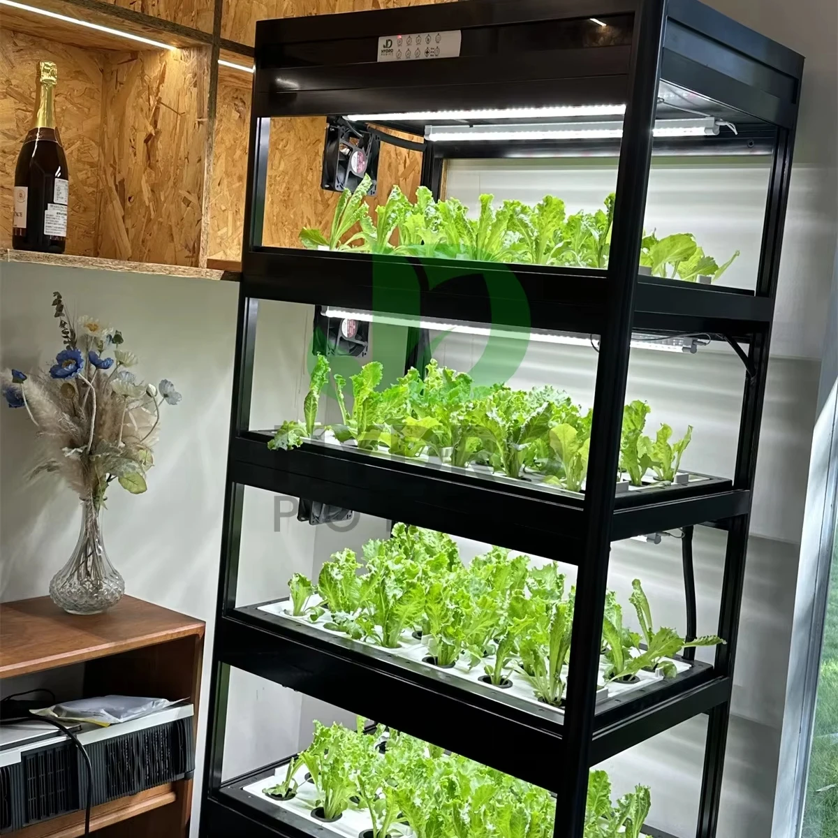 Aquaponics Home Kit - Indoor Home Smart Led Aquaponics Cabinet