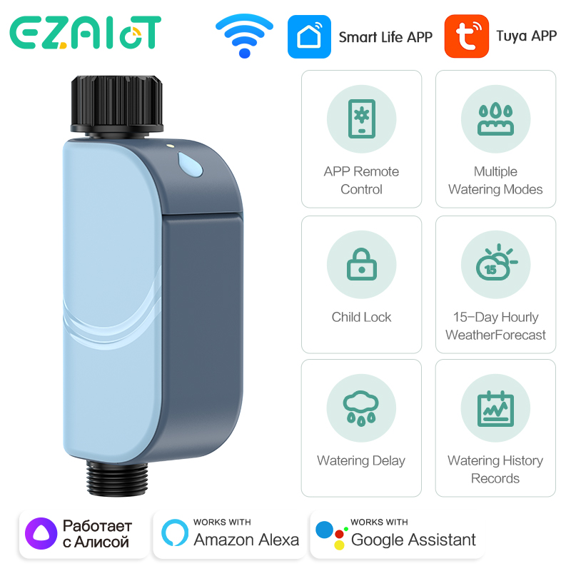Smart Garden Tap Timer - Smart Tuya WIFI Garden Watering Timer