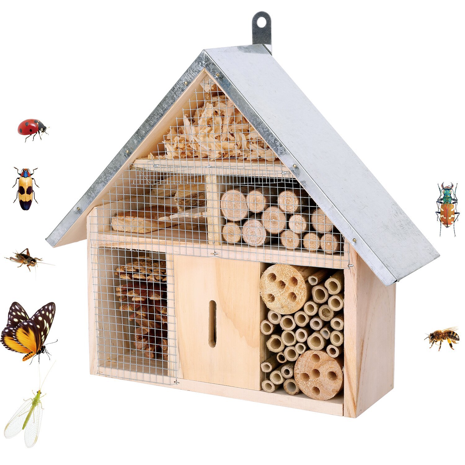 Garden Wooden Insect House Bee - огляд і ціна Insect Hotel Wood
