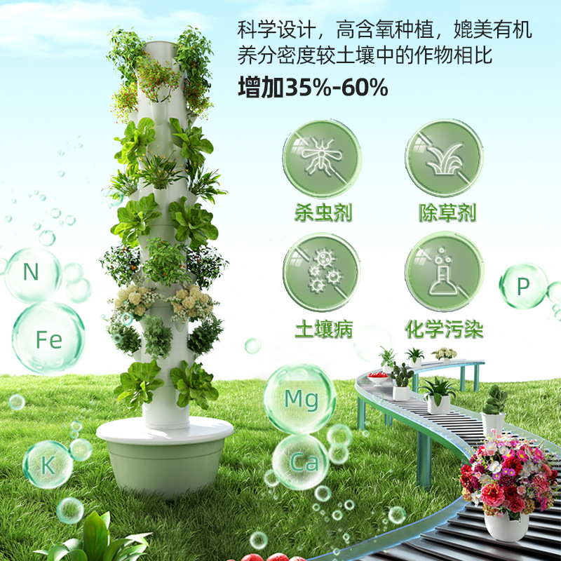 1Pc Smart Vertical Hydroponic  - огляд і ціна Smart Garden Vertical Planter