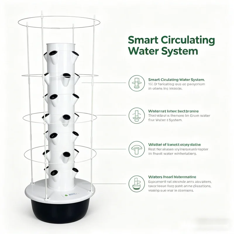Spacetree Vertical Hydroponic  - огляд і ціна Smart Garden Vertical Planter