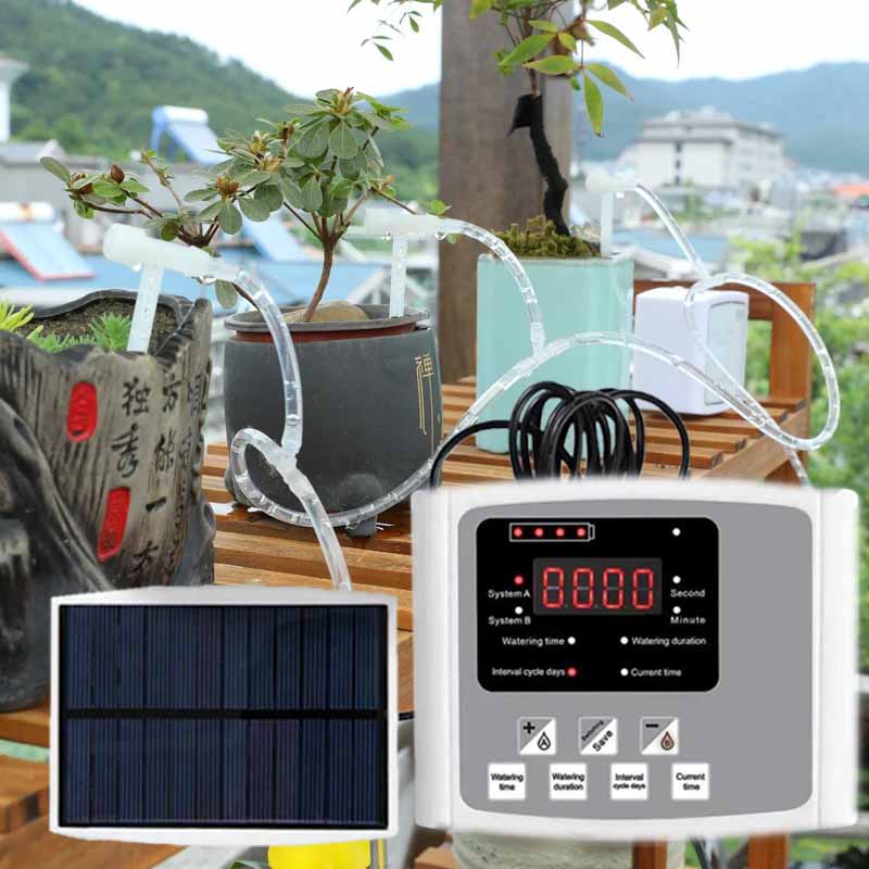 Automatic Solar Energy Drip Ir - огляд і ціна Smart Garden Tap Timer
