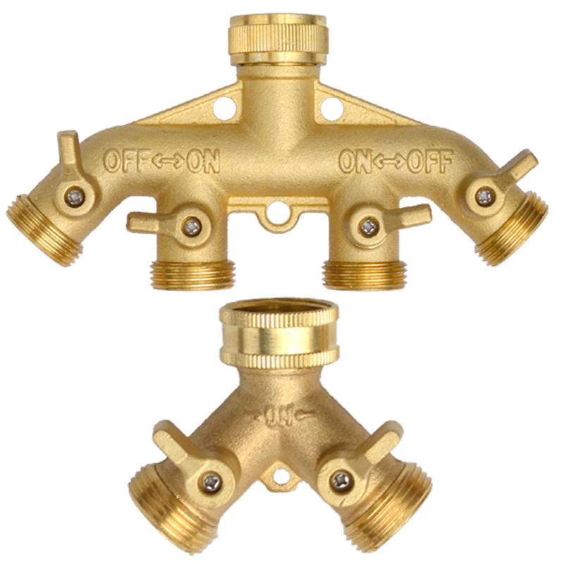 Heavy Duty Brass 1-2-4 way Spl - огляд і ціна Smart Garden Hose Valve