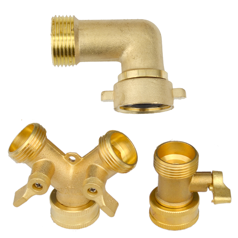 Heavy Duty Brass 1-2-4 way Spl - огляд і ціна Smart Garden Hose Valve