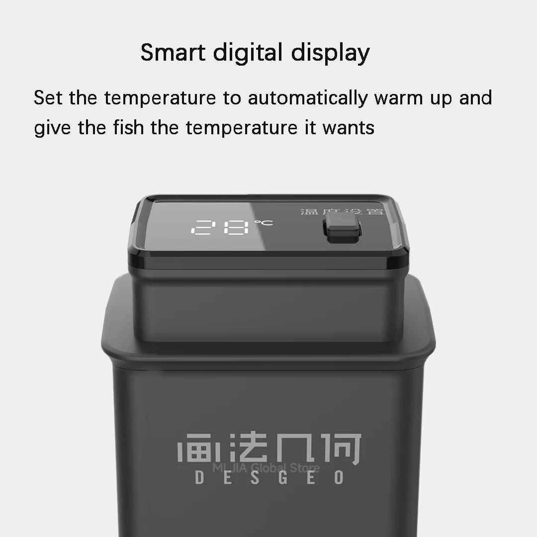 DESGEO 50W Smart Aquarium Heat - огляд і ціна Smart Garden Xiaomi