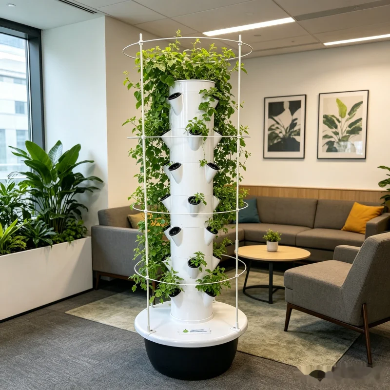 9 Layer Aeroponic Hydroponic V - огляд і ціна Smart Garden Vertical Planter