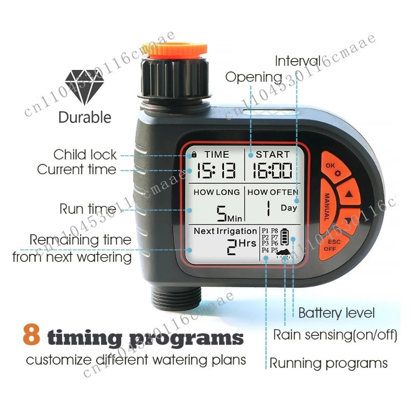 Outdoor Automatic Drip Control - огляд і ціна Smart Garden Tap Timer