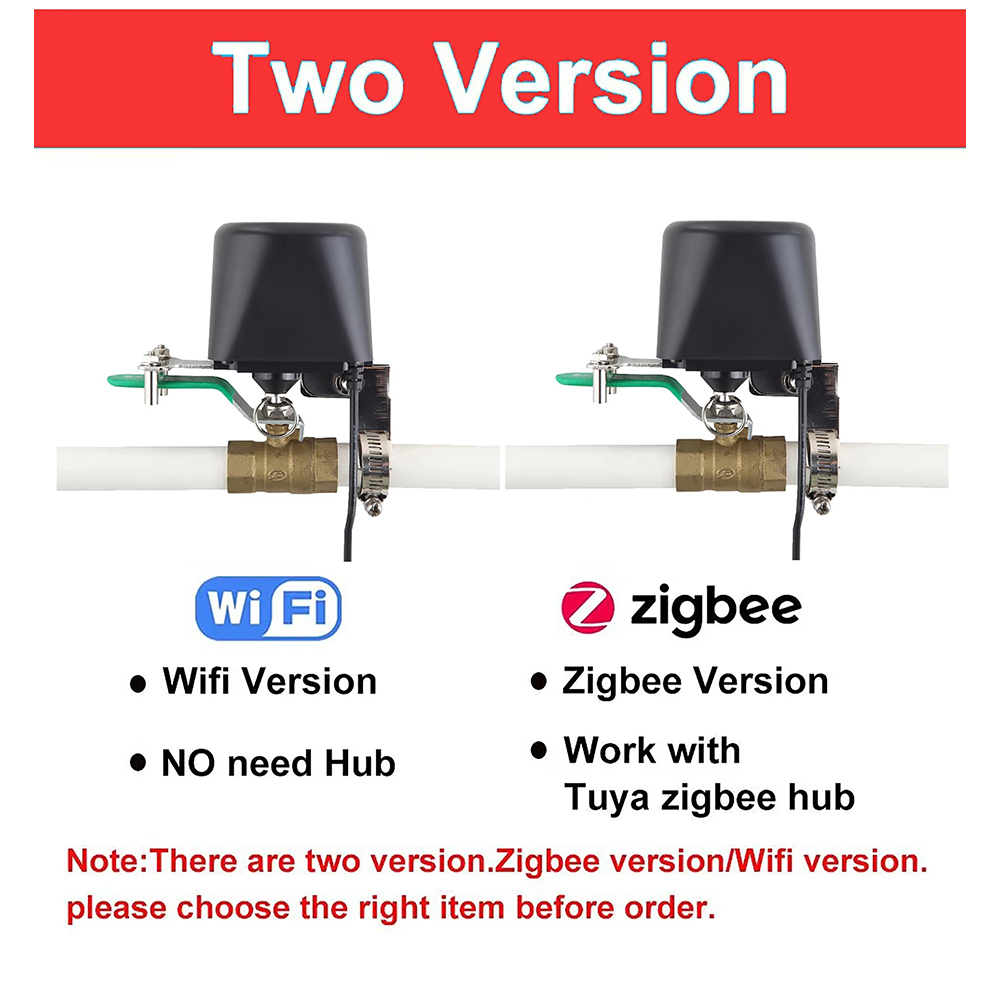Tuya Zigbee or Wifi Water Valv - огляд і ціна Smart Garden Instructions