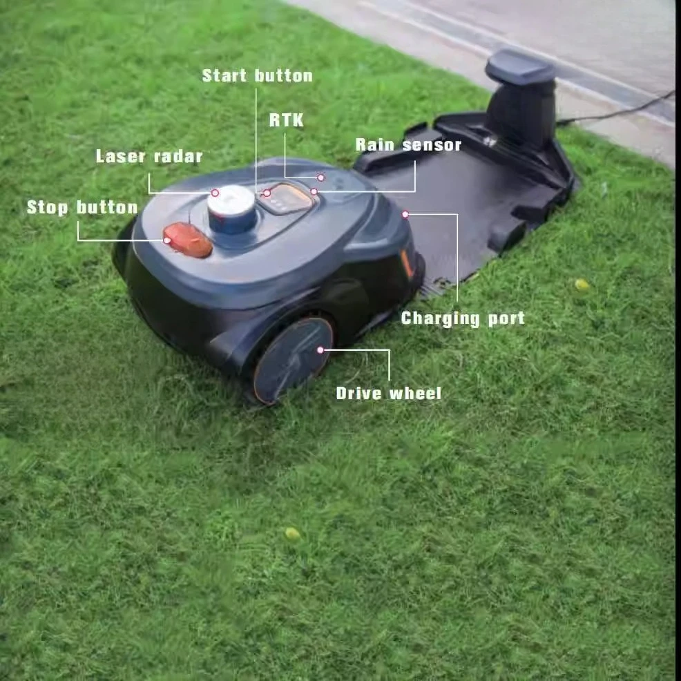 Smart Wireless Robot Lawn Mowe - огляд і ціна Smart Garden Weed