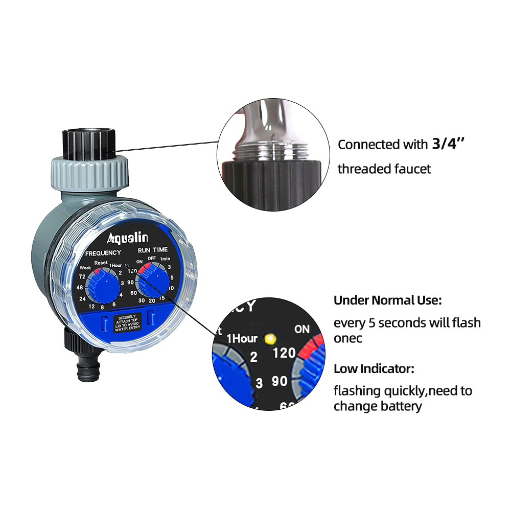 Garden Watering Timer Ball Val - огляд і ціна Smart Garden Tap Timer