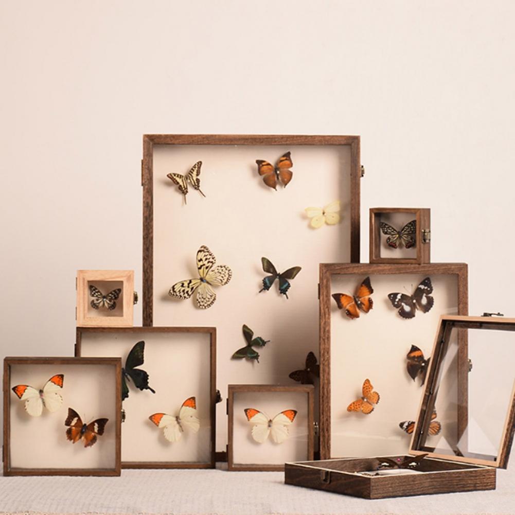 Wooden Display Case Butterfly  - огляд і ціна Insect Hotel Wood