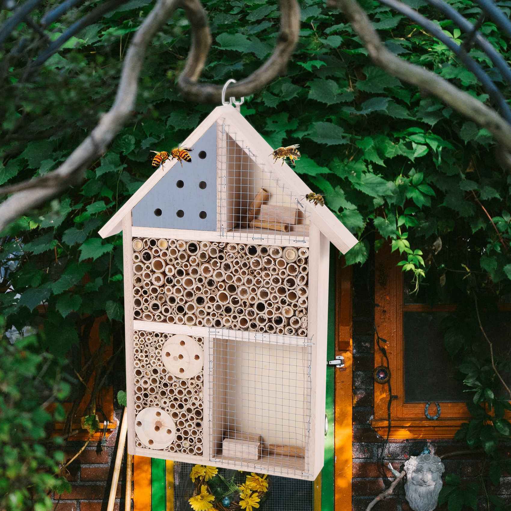 PZHI-Wooden Insect Hotel Bee H - огляд і ціна Insect Hotel Wood