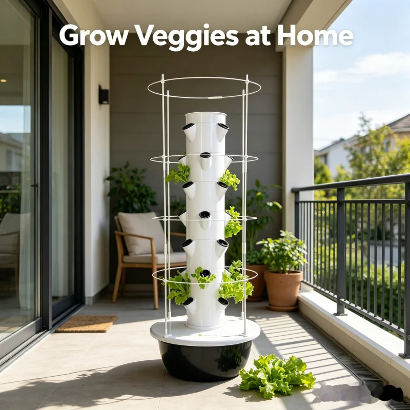 Smart Vertical Hydroponic Towe - огляд і ціна Smart Garden Vertical Planter