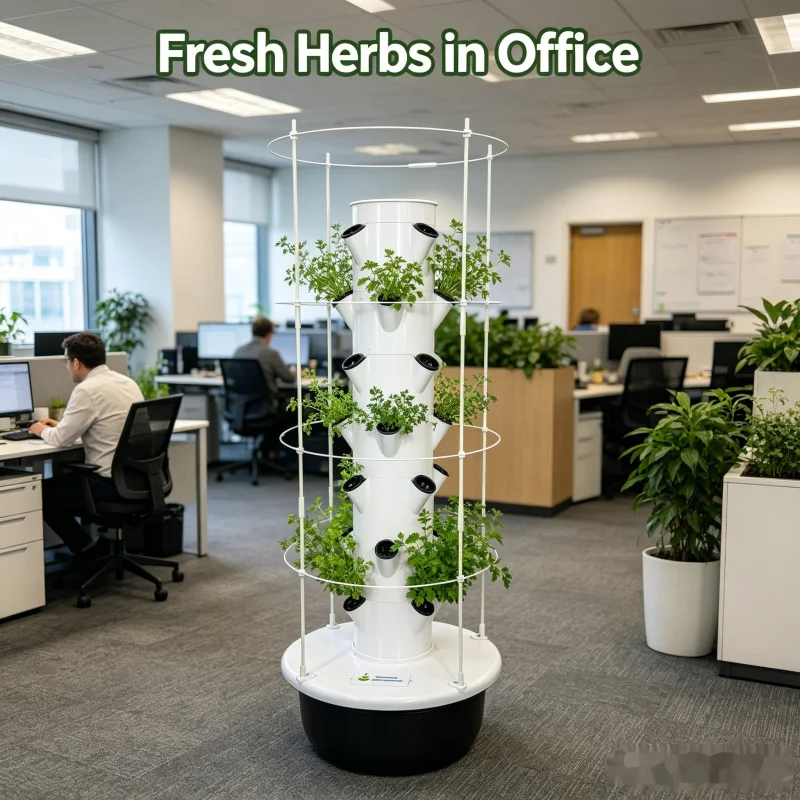 Smart Vertical Hydroponic Towe - огляд і ціна Smart Garden Vertical Planter