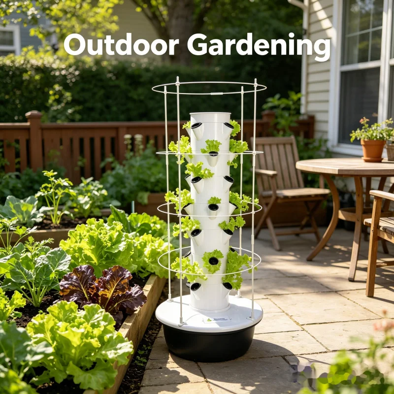 Smart Vertical Hydroponic Towe - огляд і ціна Smart Garden Vertical Planter