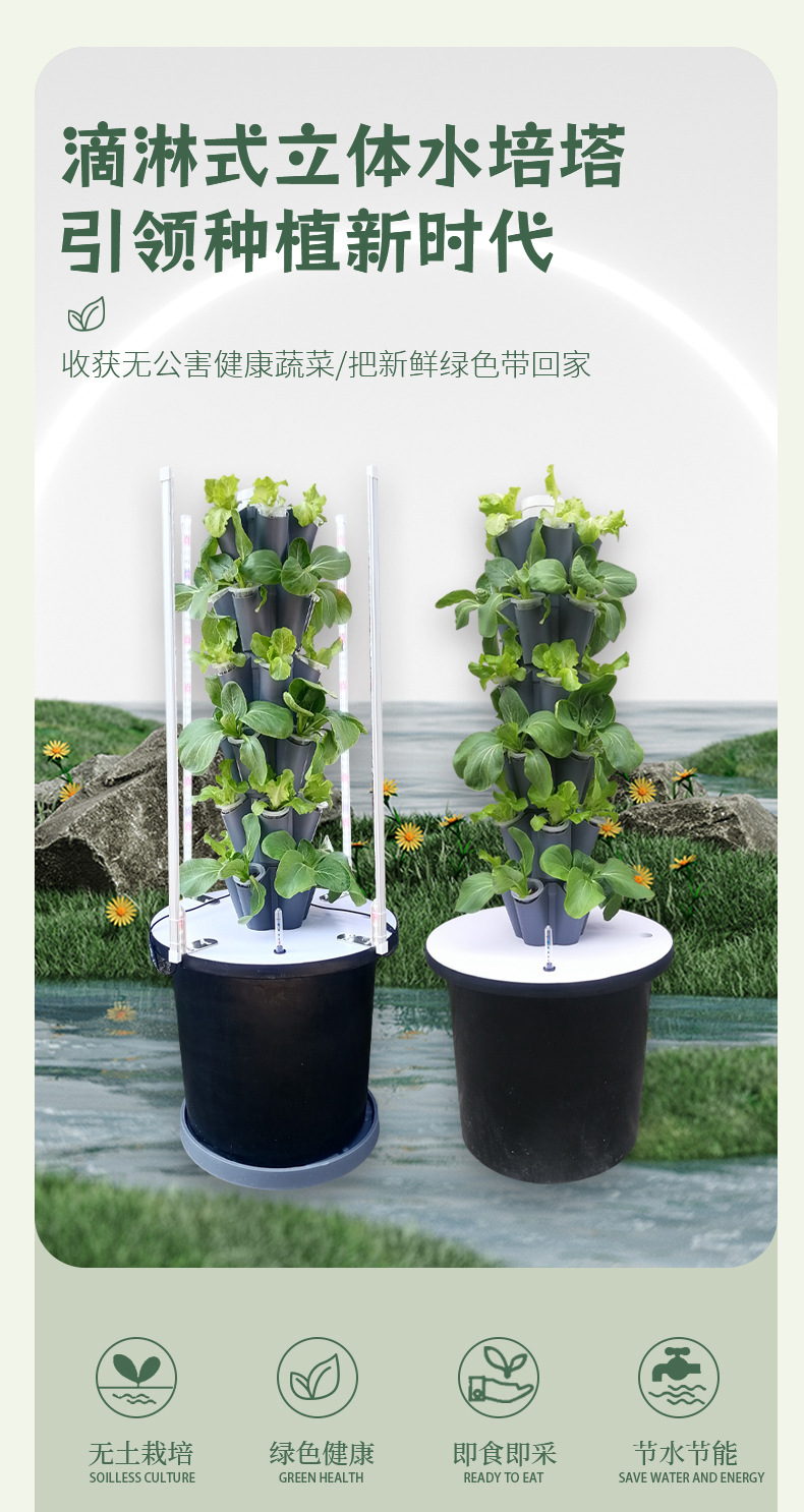 Balcony Vegetable Planting Flo - огляд і ціна Smart Garden Vertical Planter