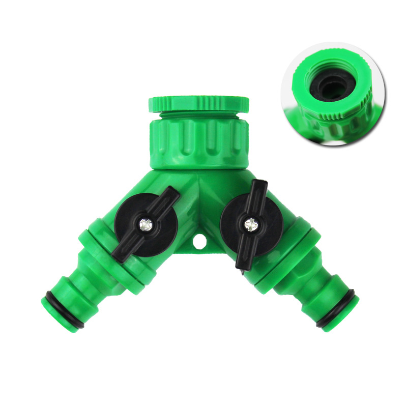 2-Way Y Garden Hose Splitter D - огляд і ціна Smart Garden Hose Valve