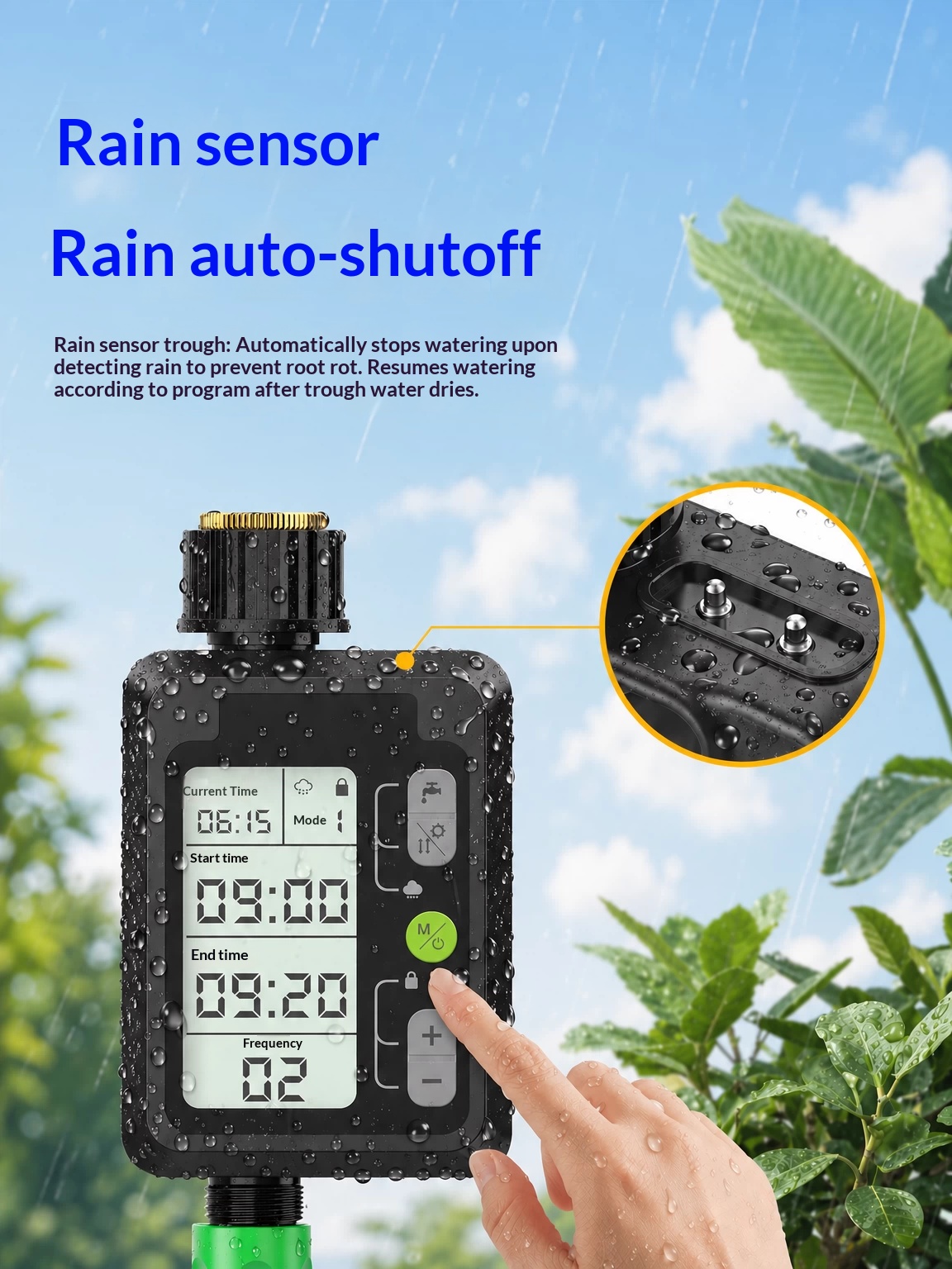 Smart Tap Water Timer Automati - огляд і ціна Smart Garden Tap Timer