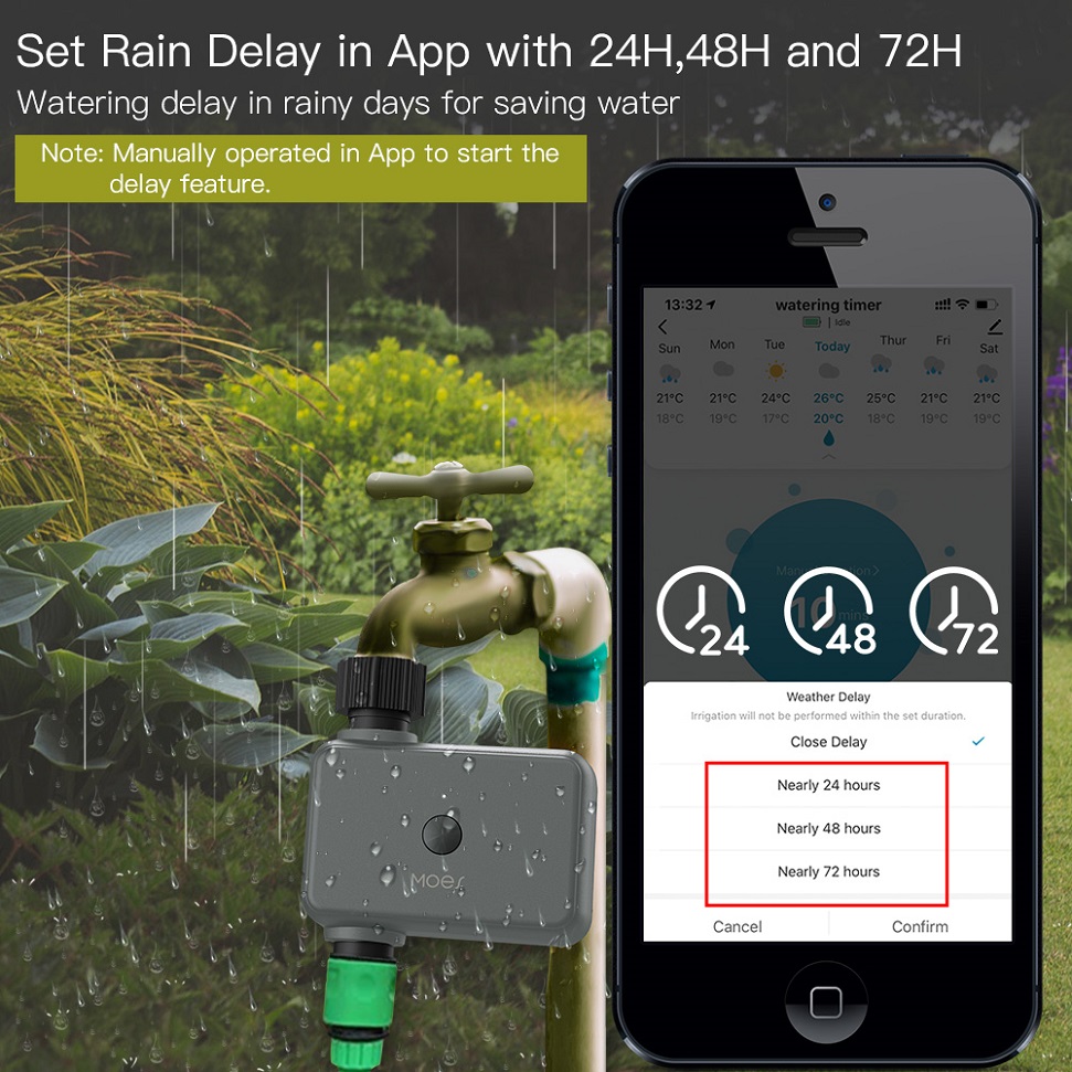 BLuetooth Valve Garden Waterin - огляд і ціна Smart Garden Tap Timer