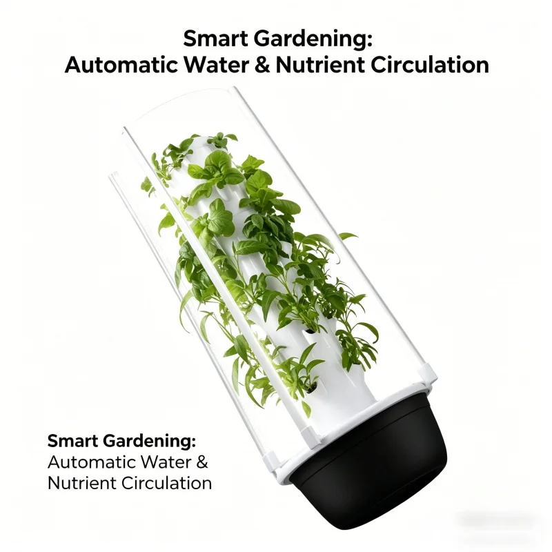 SpaceTree Vertical Hydroponic  - огляд і ціна Smart Garden Vertical Planter