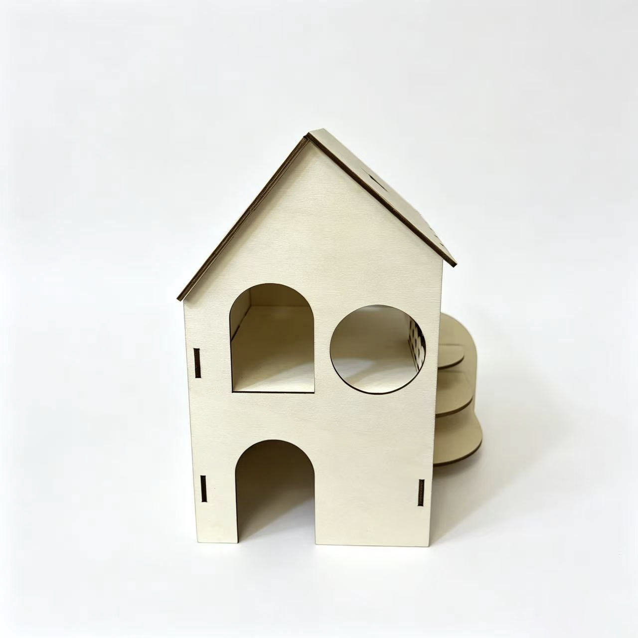 Hamster Two-Story Wooden House - огляд і ціна Insect Hotel Wood