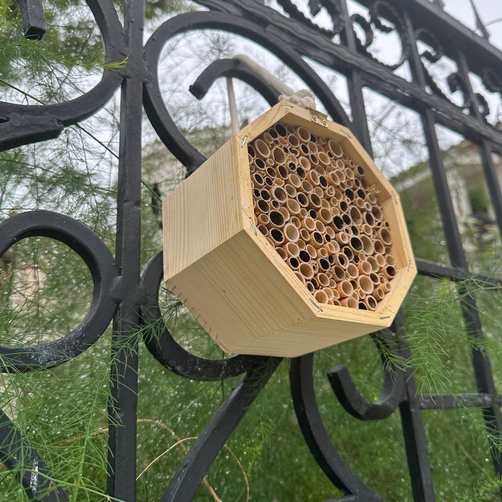 Wooden Insect Bee House Wood B - огляд і ціна Insect Hotel Wood