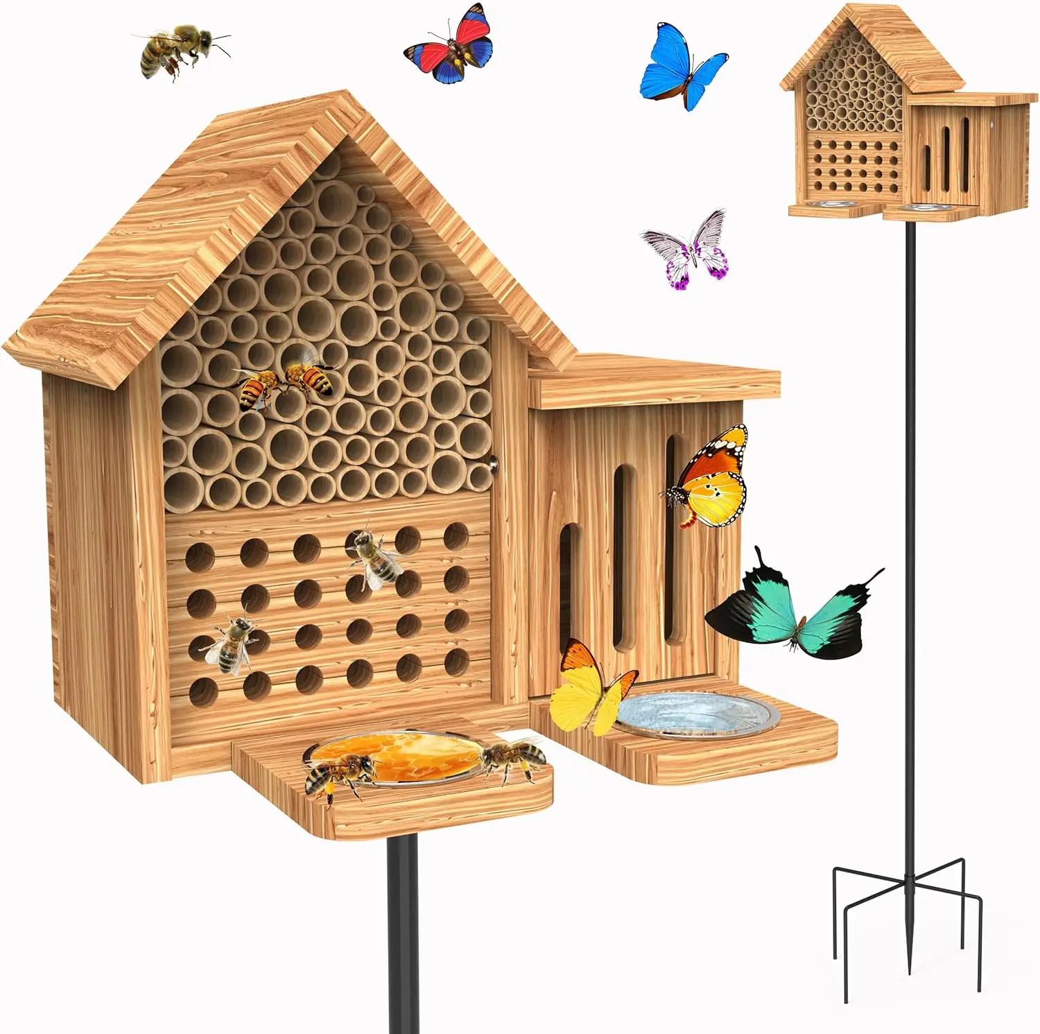 Waterproof Insect Hotel Natura - огляд і ціна Insect Hotel Wood
