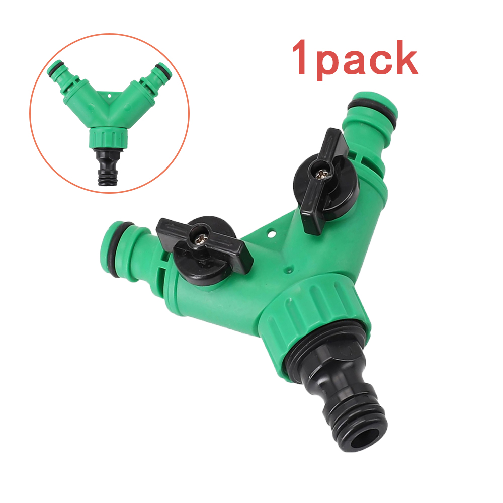 2-Way Garden Hose Splitter Y C - огляд і ціна Smart Garden Hose Valve