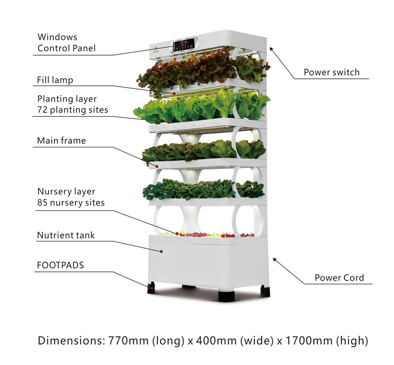 Indoor Small Home Garden Plant - огляд і ціна Smart Garden Vertical Planter