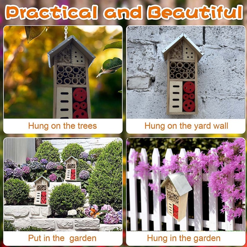 Insect House Wooden Insect Hot - огляд і ціна Insect Hotel Wood
