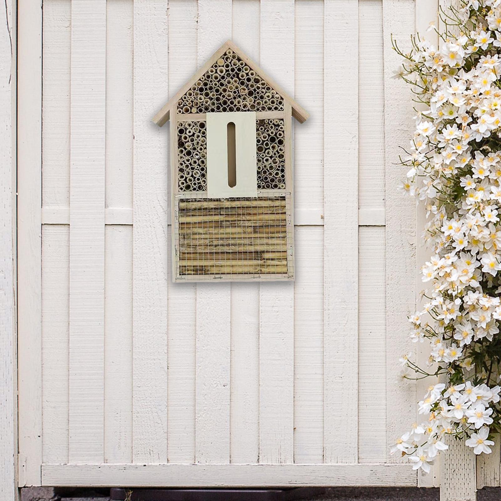 Bee House Ladybug Habitat Bee  - огляд і ціна Insect Hotel Wood
