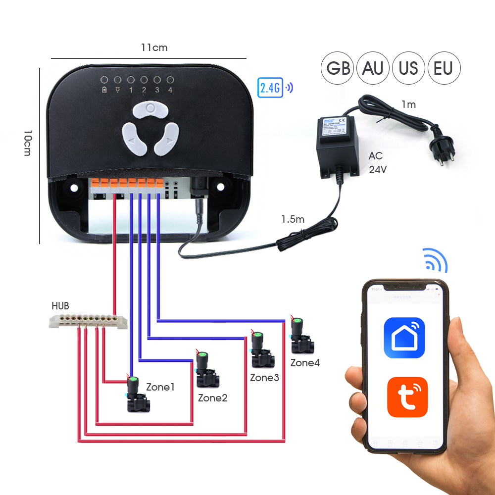 Garden Hose Solenoid Valve Con - огляд і ціна Smart Garden Hose Valve