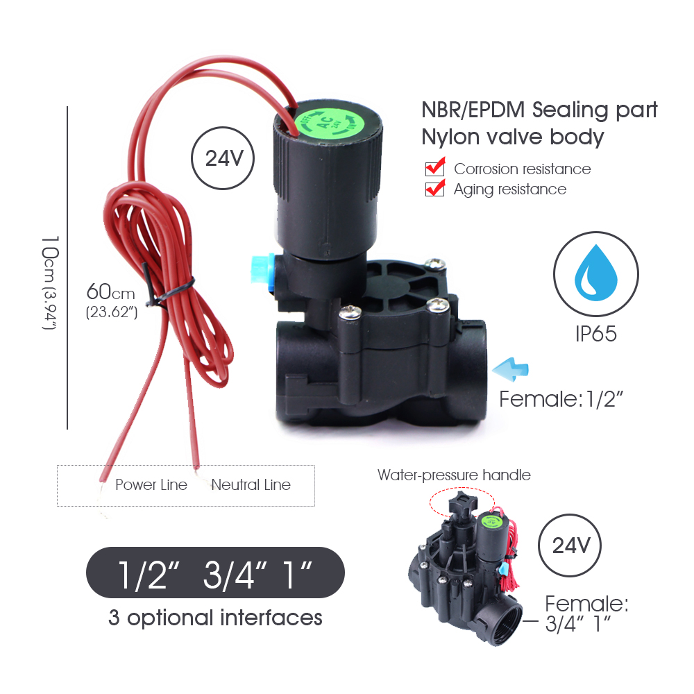 Garden Hose Solenoid Valve Con - огляд і ціна Smart Garden Hose Valve